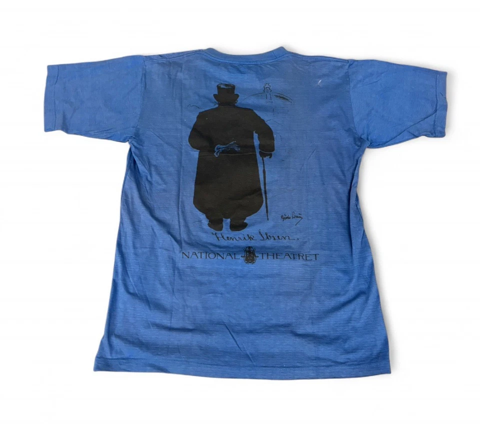 Camiseta de colección Henrik Ibsen Teatro Nacional Escuela de Arte de Poesía de Cine Foto 2 de 4