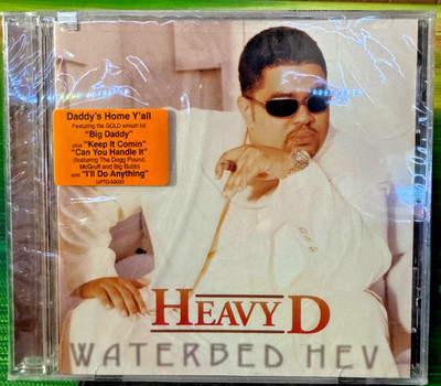 Heavy D - Waterbed Hev Audio Music CD Album **BRAND NEW SEALED**
