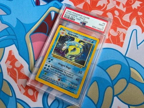 Gyarados - 1999 Pokemon Game Base Set 1999-2000 4th Print Low Pop! WOTC - PSA 9