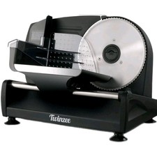Affettatrice Elettrica da Case 150W Twinzee - Affettatrice Professionali Salumi,