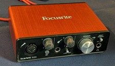 Focusrite Scarlett Solo USB Audio Interface - No Power Cord