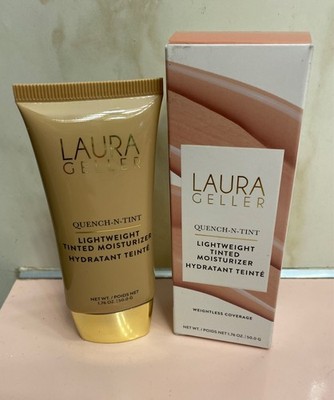 LAURA GELLER ~ QUENCH-N-TINT LIGHTWEIGHT TINTED MOISTURIZER ~ Medium 4oz