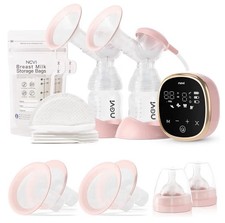 NCVI Electric Breast Pump 8782, Portable Hospital-Grade Double Pump with 4 Modes