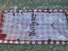 Thirty One Large Utility Tote in Red Picnic Gingham