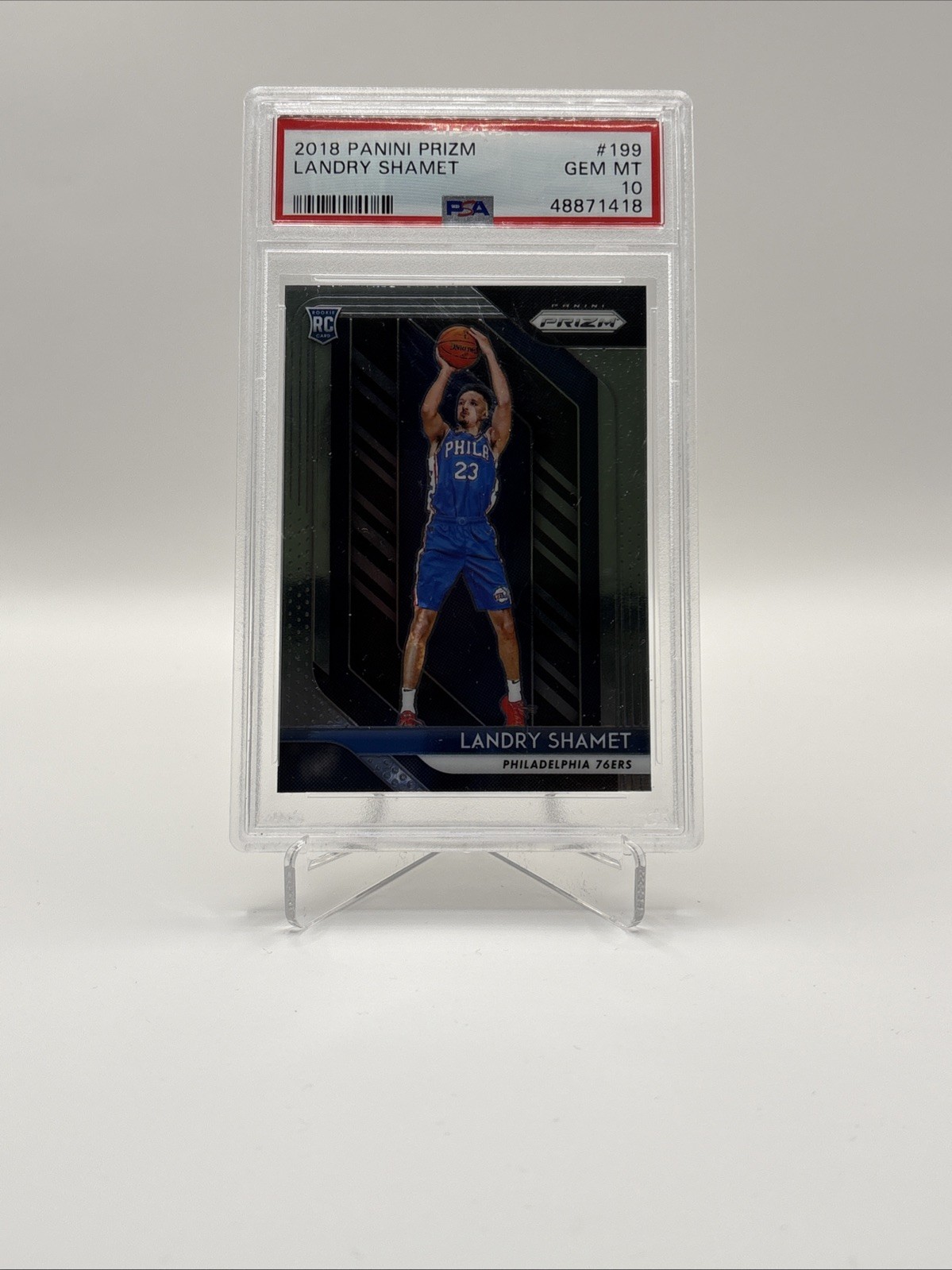 2018-19 Panini Prizm - Landry Shamet #199 (RC)
