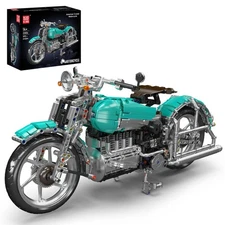 Mould King 23004 American Chopper Motorcycle Building Block Toy Static no motor