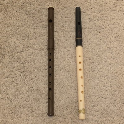 Vintage Japanese Fife Pair   Superio Nikkan & Ivory-Style Fife   Video Demo