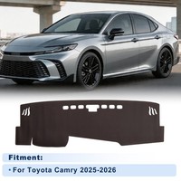 FüR Toyota Camry 25-26 Armaturenbrett-Abdeckung Ohne Hud Kunstleder 1Set