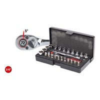 "Ks Tools 1/4\" Chromeplus SteckschlüSsel-Satz 26-Teilig"