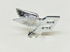 Early Car Bentley Wing B Brass Front Radiator Bonnet Hood Badge Mascot Emblem