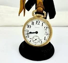 ANTIQUE WALTHAM 16S GP OF 21J 645 RAILROAD GRADE POCKET WATCH,RUNS