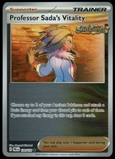 Professor Sada's Vitality 120/131 Prismatic Evolutions Pokemon Reverse Holo NM