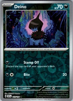 Deino Common SV08: Surging Sparks 117/191 NM