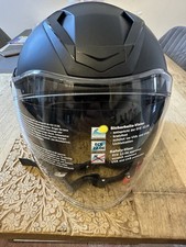 MTR Demi-Jet 6  Jethelm, GR:  XXL 61 CM MATT SHWARZ UNGETRAGEN NEU VON PRIVAT