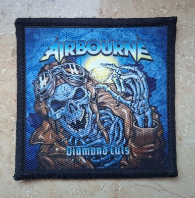 PATCH / AUFNÄHER -- AIRBOURNE - DIAMOND CUTS -- HARD ROCK