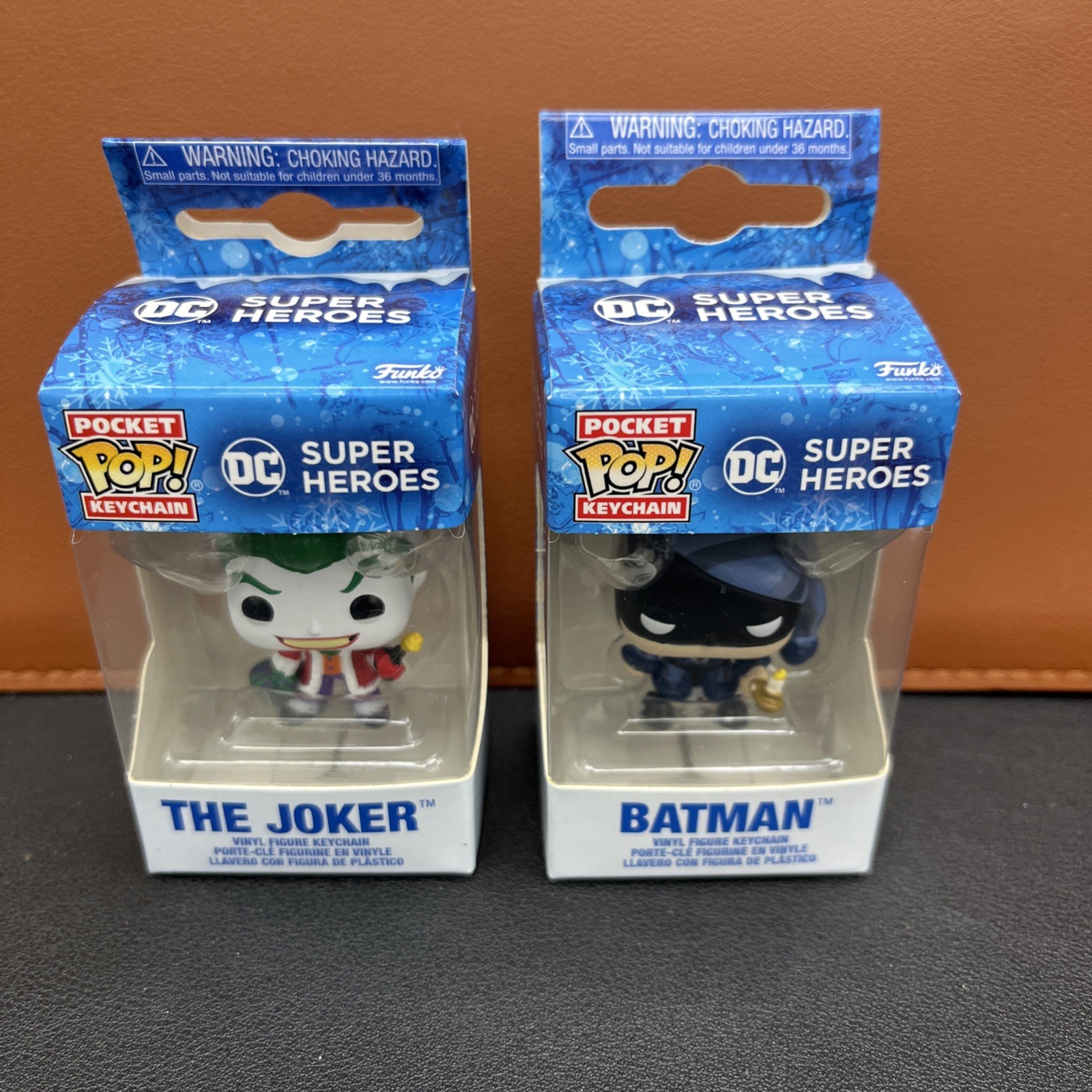 DC Batman The Joker Pocket Keychain Vinyl Figure Super Heroes