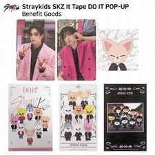 Stray Kids SKZ It Tape DO IT POP-UP STORE Benefit QR Photocard Postcard