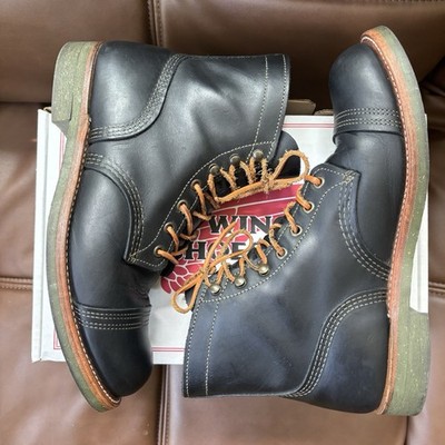 Red Wing Heritage Riders Room Iron Ranger 4331 Green Sole Size 8.5