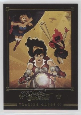 2018 DC Bombshells Series II New Covers Gold Deco Foil Comics Issue #33 #C8 0p3