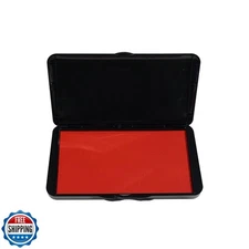 DUUPEAK Large Ink Pad for Stamps, 6.14"×3.38" Stamp Pad, Ink Pad for Office, 