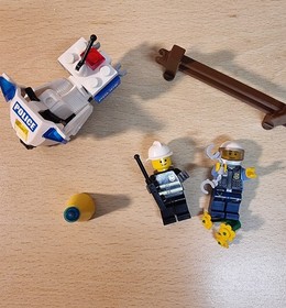 Lego Set 60007 Police Motorcycle Motorcycle Motorbike Only With Instructions 1