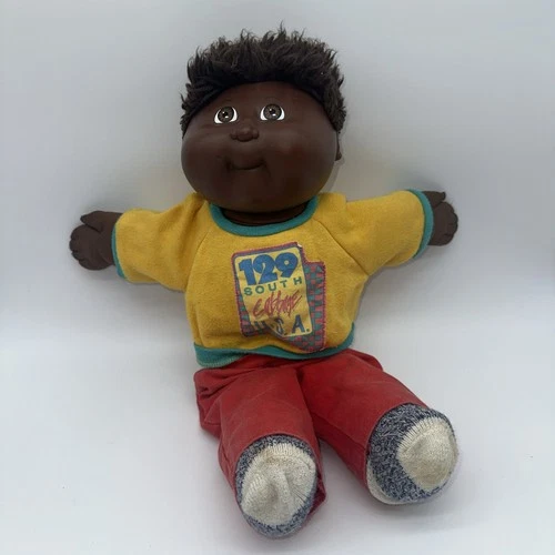 Cabbage Patch Kids 1989 Doll African American Black Hasbro 129 South Clothes