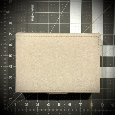 STACKERS TAUPE MINI JEWELRY RING TRAVEL STORAGE BOX