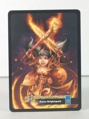 Blaize Brightspark - March of the Legion - 3/319 - WoW TCG - singles - Uncommon