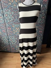 Women’s Striped Jersey Maxi Dress Brand New Without Tags Size 10