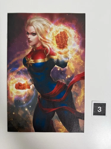 CAPTAIN MARVEL #2 (2023) Ron Lim 1:100 Virgin Variant