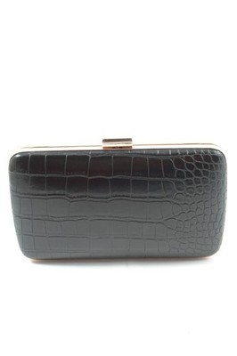 NEW LOOK Bügeltasche Klein Damen Tasche schwarz-goldfarben Casual-Look