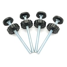 4 Pack 8MM Baby Gate Threaded Spindle Rod Replacement Hardware Parts Kit Child