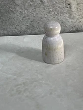 1983 TIME The Game - Replacement Wooden Token White