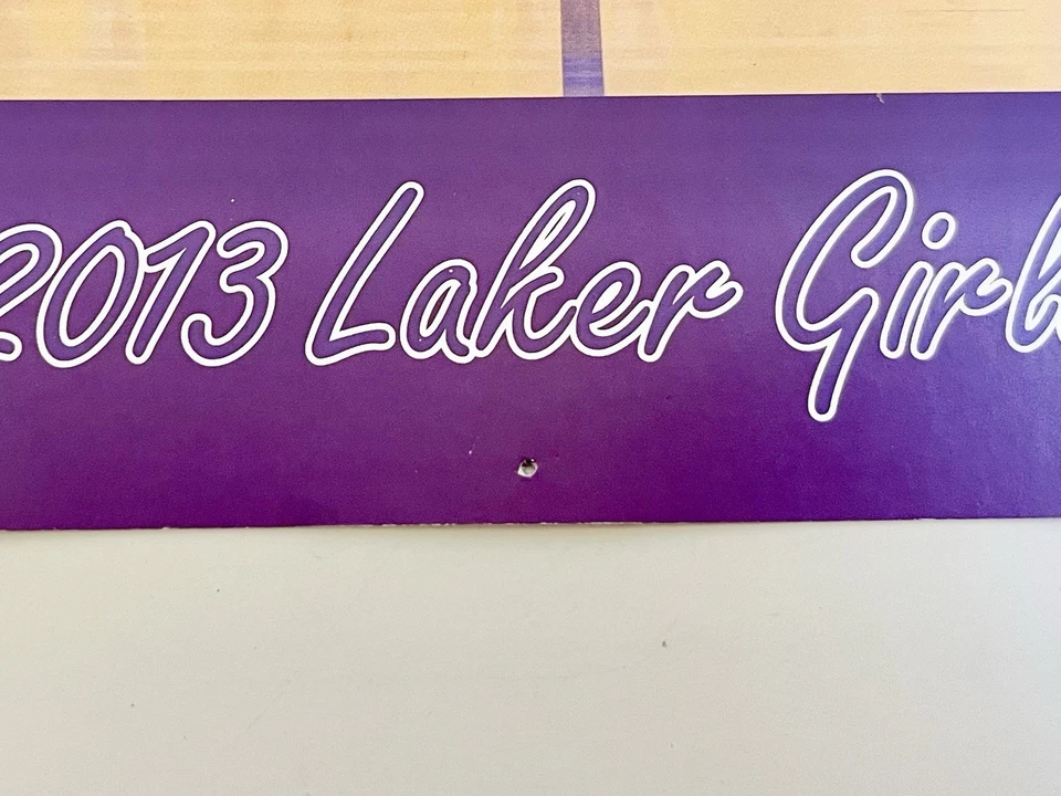 Los Angeles Lakers 2012-2013 Laker Girls 2-Sided Color Team Photo Poster 8.5x11” - Image 4 of 4