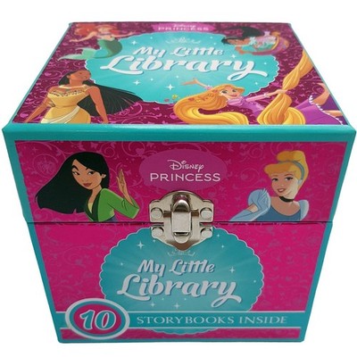 Disney Princess My Little Library 10 Storybook Collection Book Box Set Kids 5+