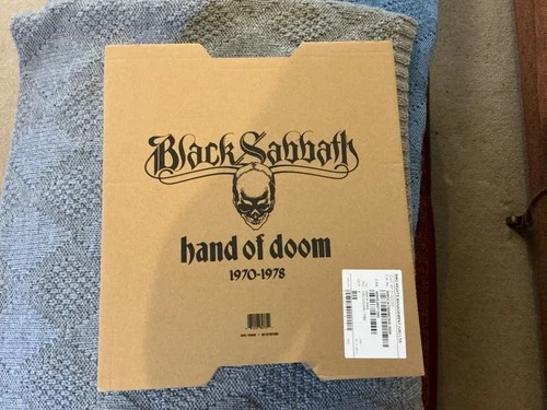 Black Sabbath Hand of Doom Picture Disc Vinyl 1970-1978