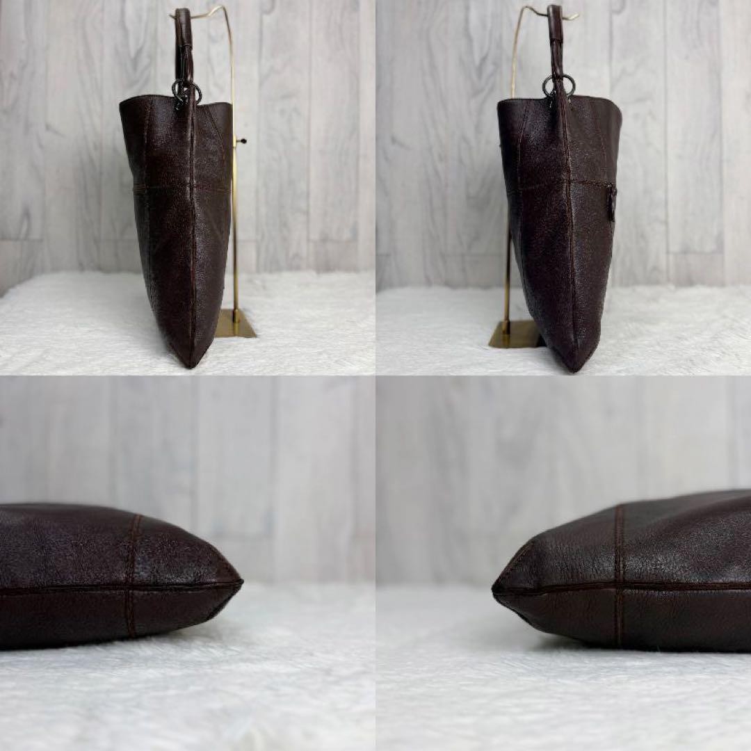 Bottega Veneta Women's Shoulder Bag Handbag Leather Brown Authentic thumbnail 4