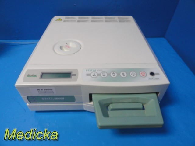 SciCan STATIM 2000 Cassette Autoclave W/ Cassette, Rack & Waste Bottle ...