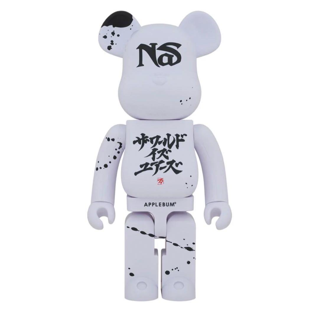 MEDICOM TOY - BE@RBRICK × NAS × APPLEBUM  1000% Medicom Toy BE@RBRICK × NAS × APPLEBUM 1000％ Bearbrick