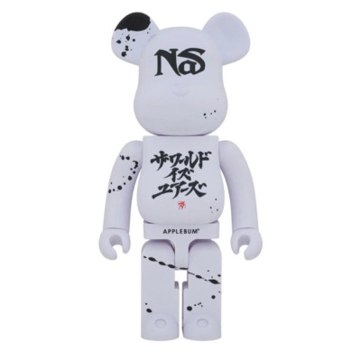 MEDICOM TOY - BE@RBRICK × NAS × APPLEBUM  1000% Medicom Toy BE@RBRICK × NAS × APPLEBUM 1000％ Bearbrick