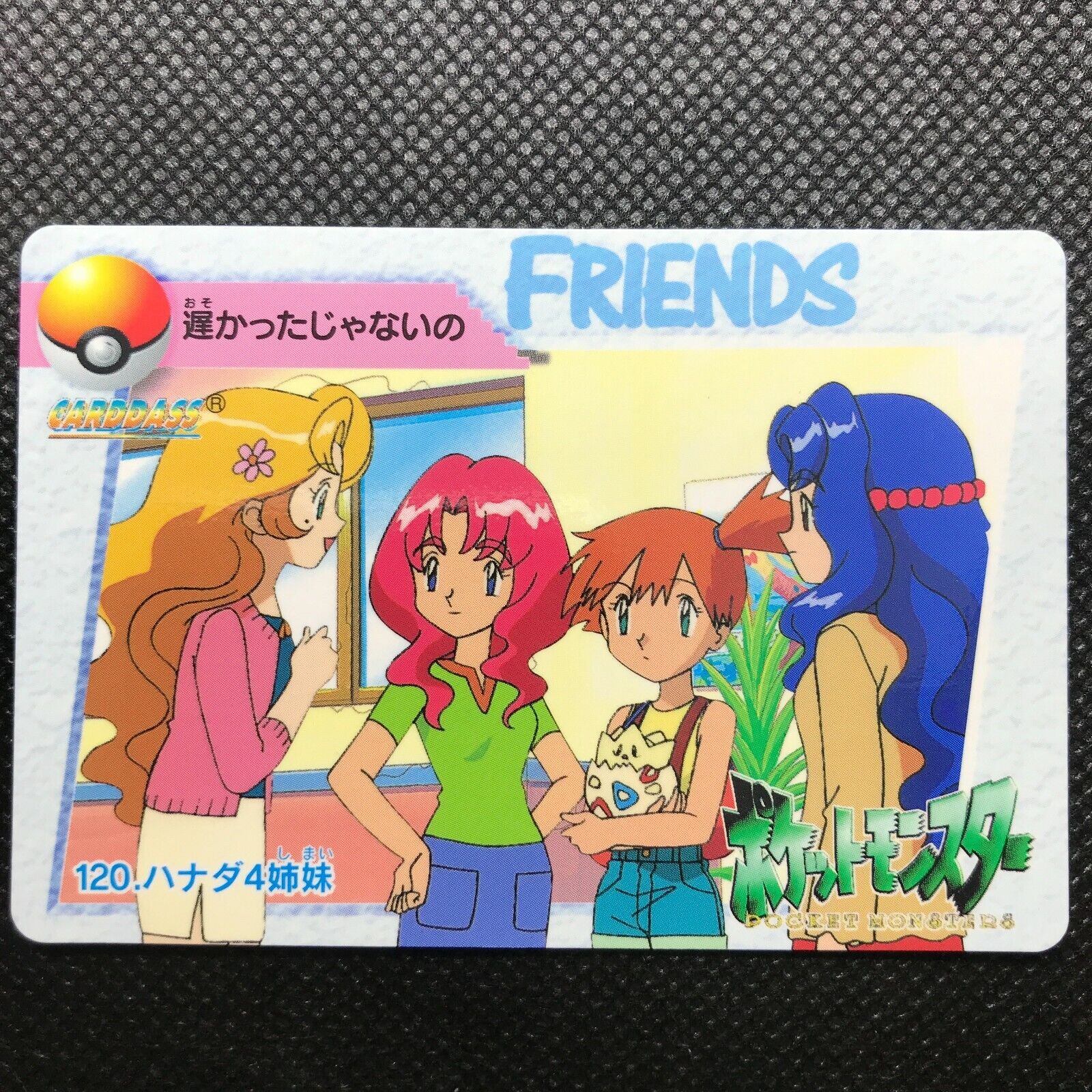 Misty No.204 Pokemon Anime Mini Card Nintend very rare Japanese F/S