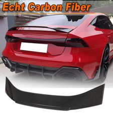 Carbon Heckspoiler Abrisskante Spoiler Lippe Passt für Audi A7 S7 RS7 2019-2021