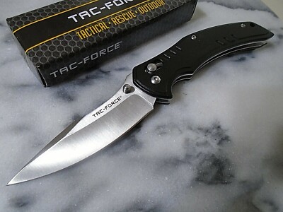 Tac-Force Ball Bearing Axis Lock Pocket Knife Folder 7Cr17MoV TF-1036S 8'' Open