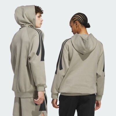 Adidas Basketball Spacer Hoodie Putty Beige JC7840 Japan