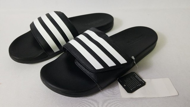 adidas men's adilette slide comfort lightweight sandal