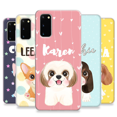 Personalisierte Handyhülle Name Niedlich Kinder Silikon Cover für Samsung S10 S22 S23