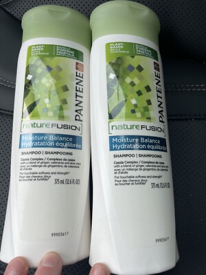 2 X Pantene Pro-V Nature Fusion Moisture Balance Shampoo 12.6 oz.
