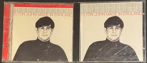 ELTON JOHN - MADE IN ENGLAND (UK CD SINGLE + USA REMIX CD SINGLE)