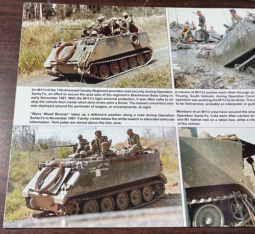 M113 APC in Vietnam In Action Doyle Squad/Signal #2045 M-113 M-106 M-163 M-577 - Imagen 3 de 7