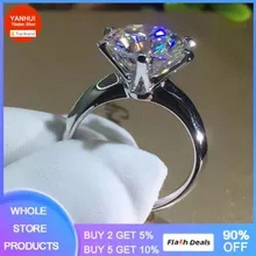 Anillos redondos de color oro blanco para mujer joyería de moda alianzas de boda anillo de circón 3 mm Foto 2 de 4